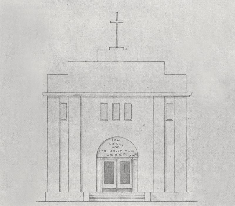Kościół ewangelicko-augsburski w Borowej - projekt