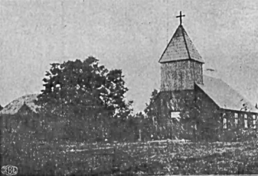 Nieistniejący kościół w Chorzeszowie