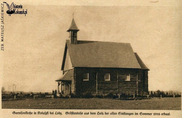 Nieistniejący kościół ewangelicki w Koluszkach