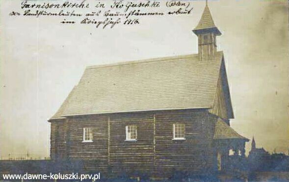 Nieistniejący kościół ewangelicki w Koluszkach