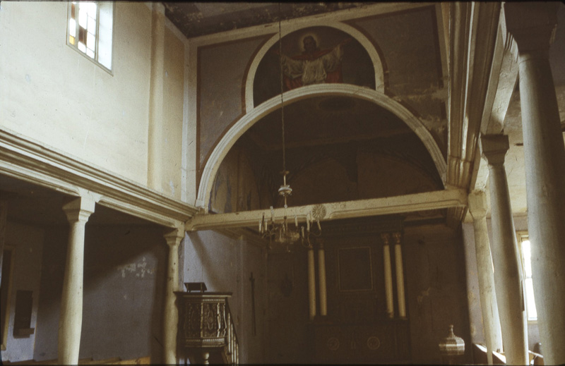 Kościół św. Ducha w Łasku - 1986 r.