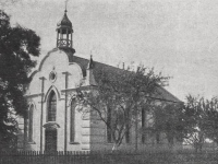 Kościół ewangelicki z Łaznowskiej Woli - zdjęcie archiwalne