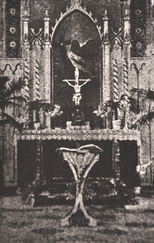 Kościół ewangelicki w Łęczycy w latach 30-tych XX wieku