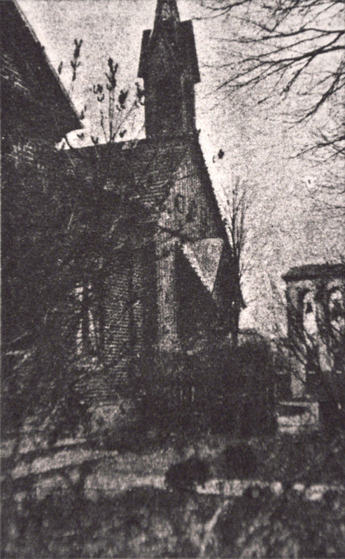 Kościół ewangelicki w Łęczycy w latach 30-tych XX wieku