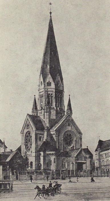 Niezrealizowany projekt kościoła św. Mateusza w Łodzi