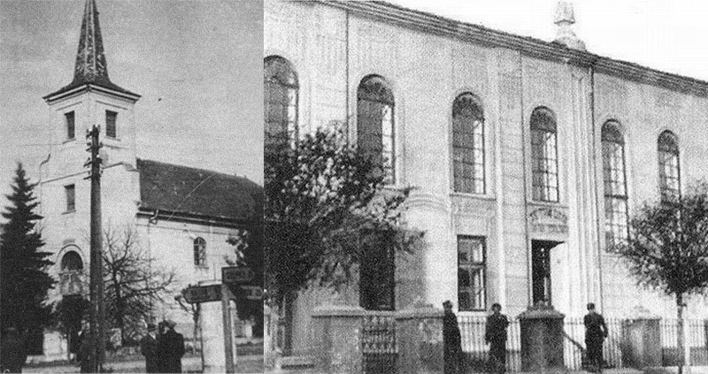 Kościół ewangelicko-augsburski i synagoga w Bełchatowie